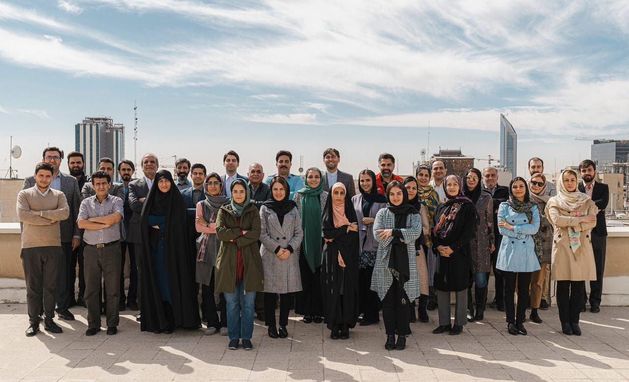 عکس جمعی کارکنان نیکسا